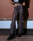 Nocturnal Heart Gray Pants - The Cursed Closet