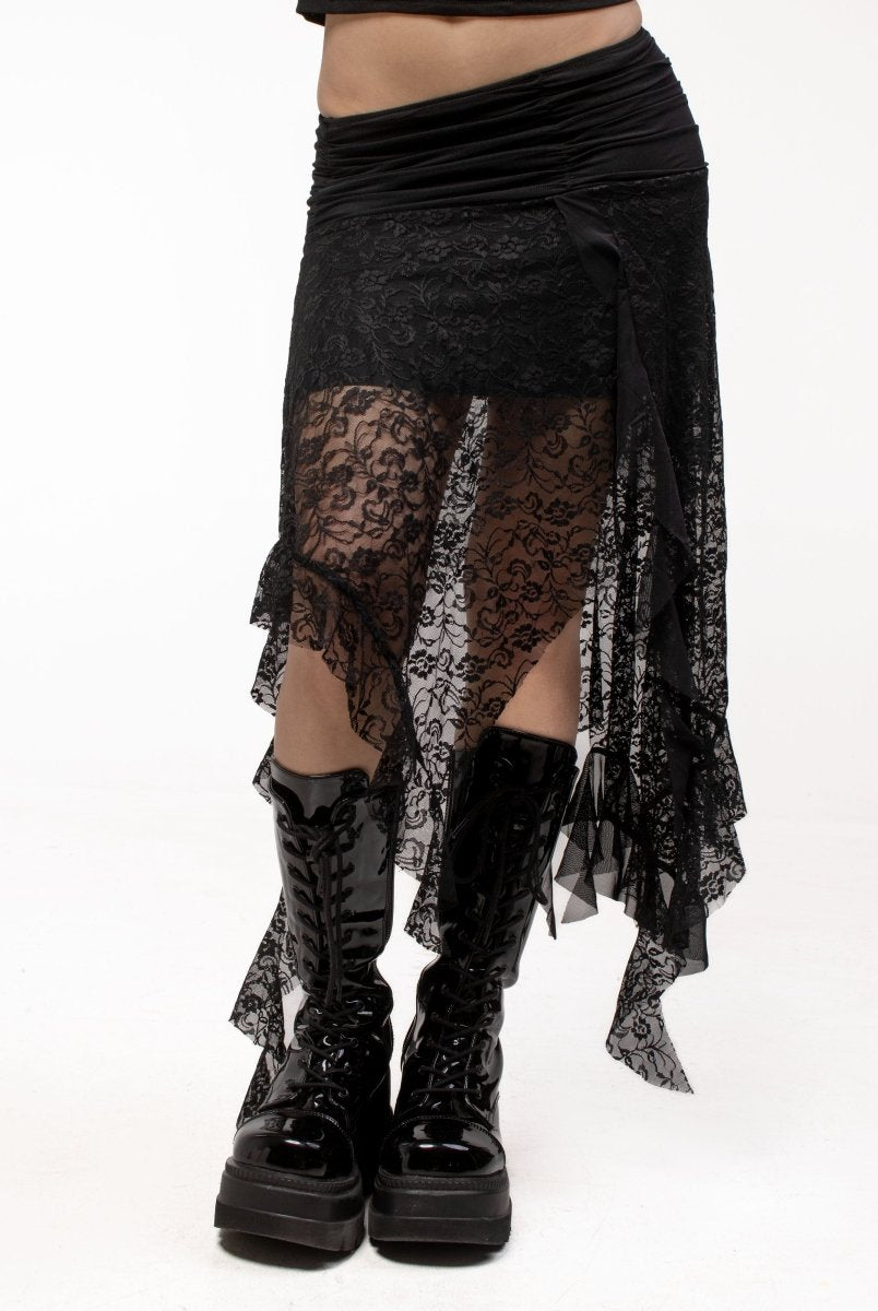 Midnight Widow Skirt - The Cursed Closet