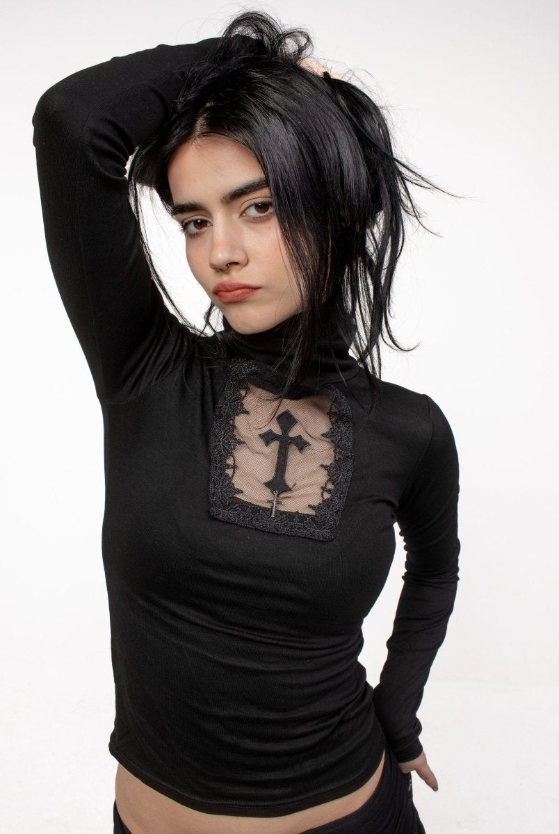 Holy Mourning Turtleneck - The Cursed Closet