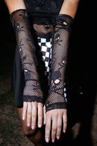 Raven’s Web Mesh Top - The Cursed Closet