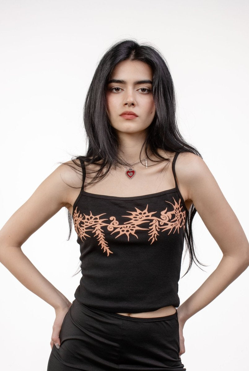 Tribal Crop Top - The Cursed Closet