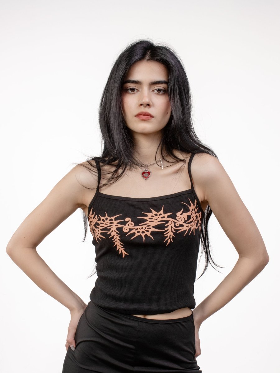 Tribal Crop Top - The Cursed Closet