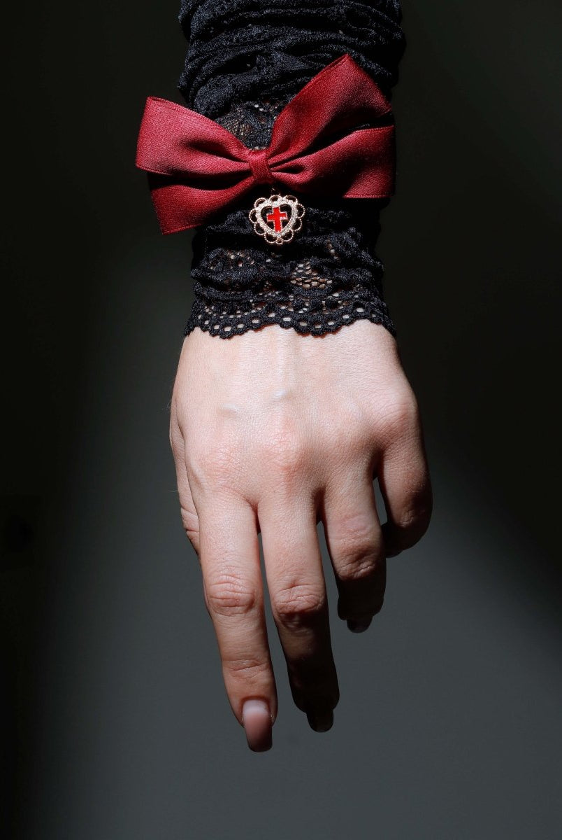 Raven's Ribbon Bracelet - The Cursed Closet