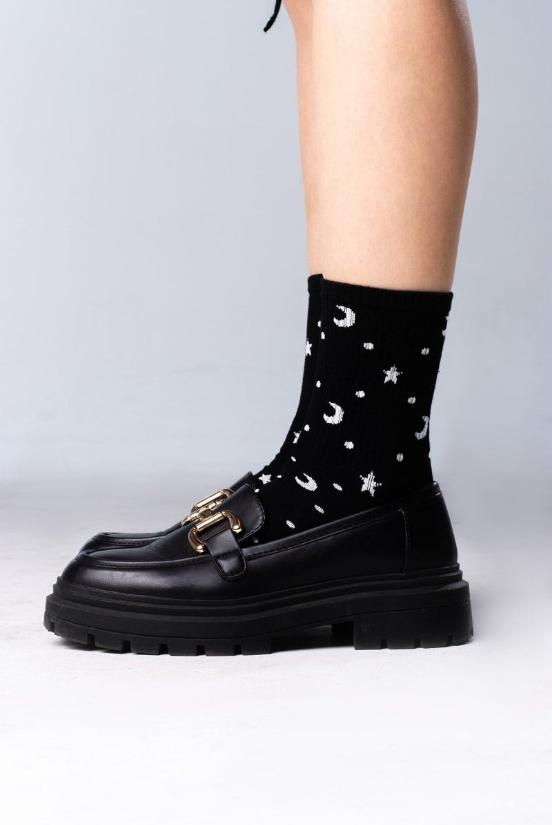 Superstar Black Socks - The Cursed Closet