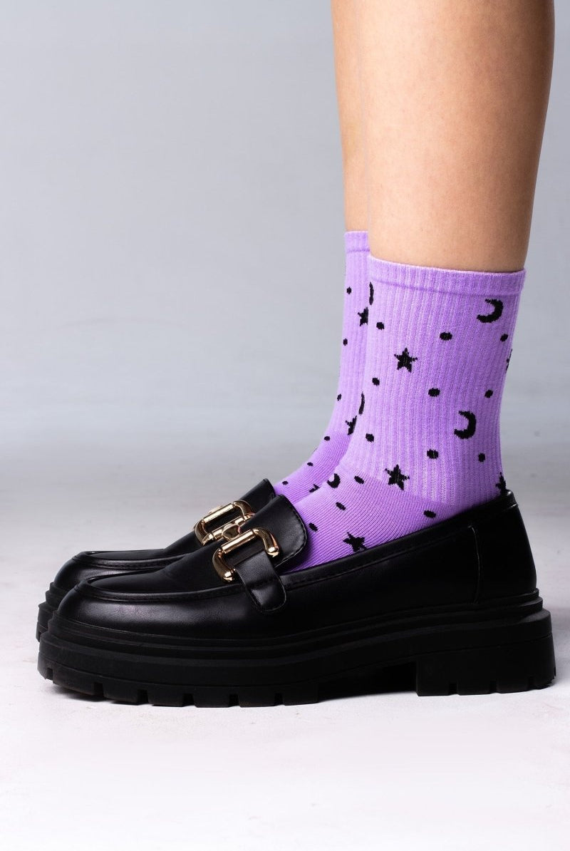 Violet Purple Socks - The Cursed Closet