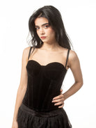 Velvet Vow Corset - The Cursed Closet