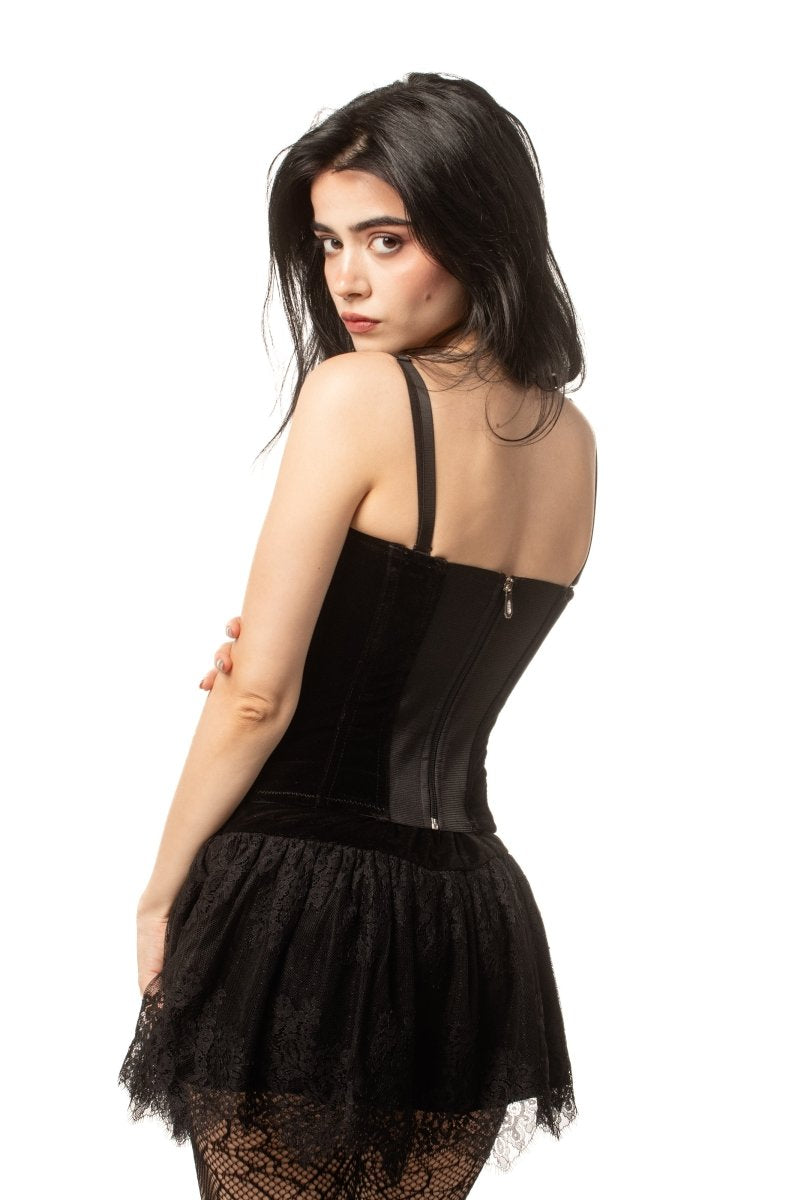 Velvet Vow Corset - The Cursed Closet