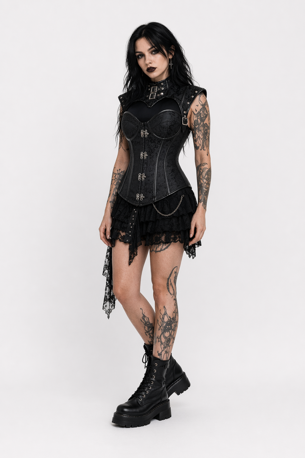 Plus Size Steam Punk Corset Default