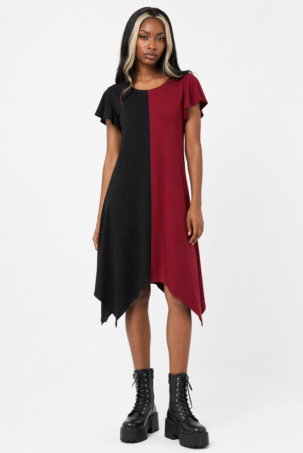 Cherry Grunge Dress Picture Color