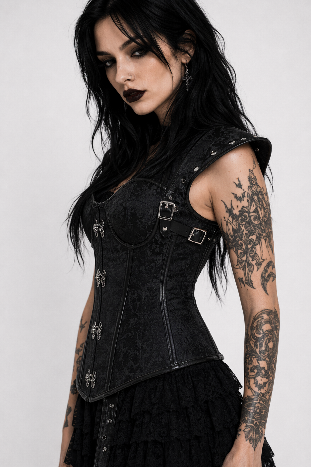 Plus Size Steam Punk Corset Default