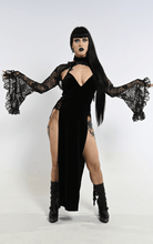 Raven's Split Dress - The Cursed Closet