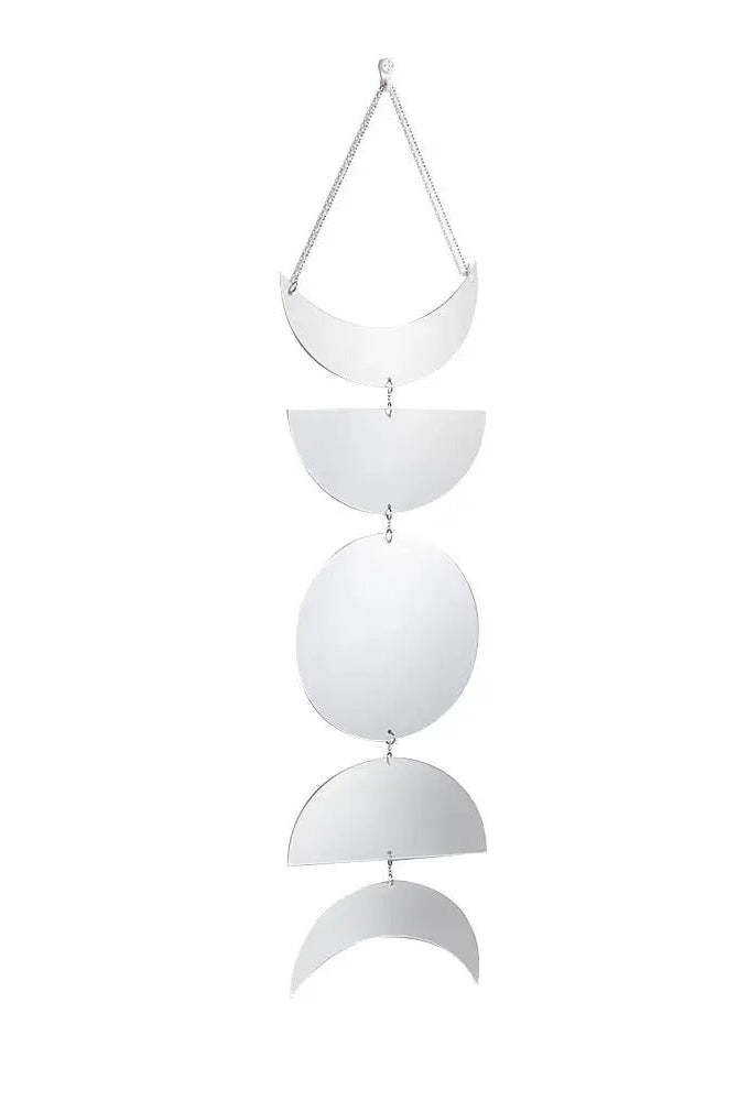 Acrylic Sun Moon Wall Mirror - The Cursed Closet