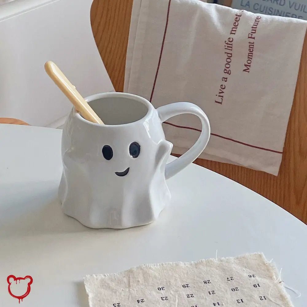 Adorable Halloween Ghost Mug - The Cursed Closet