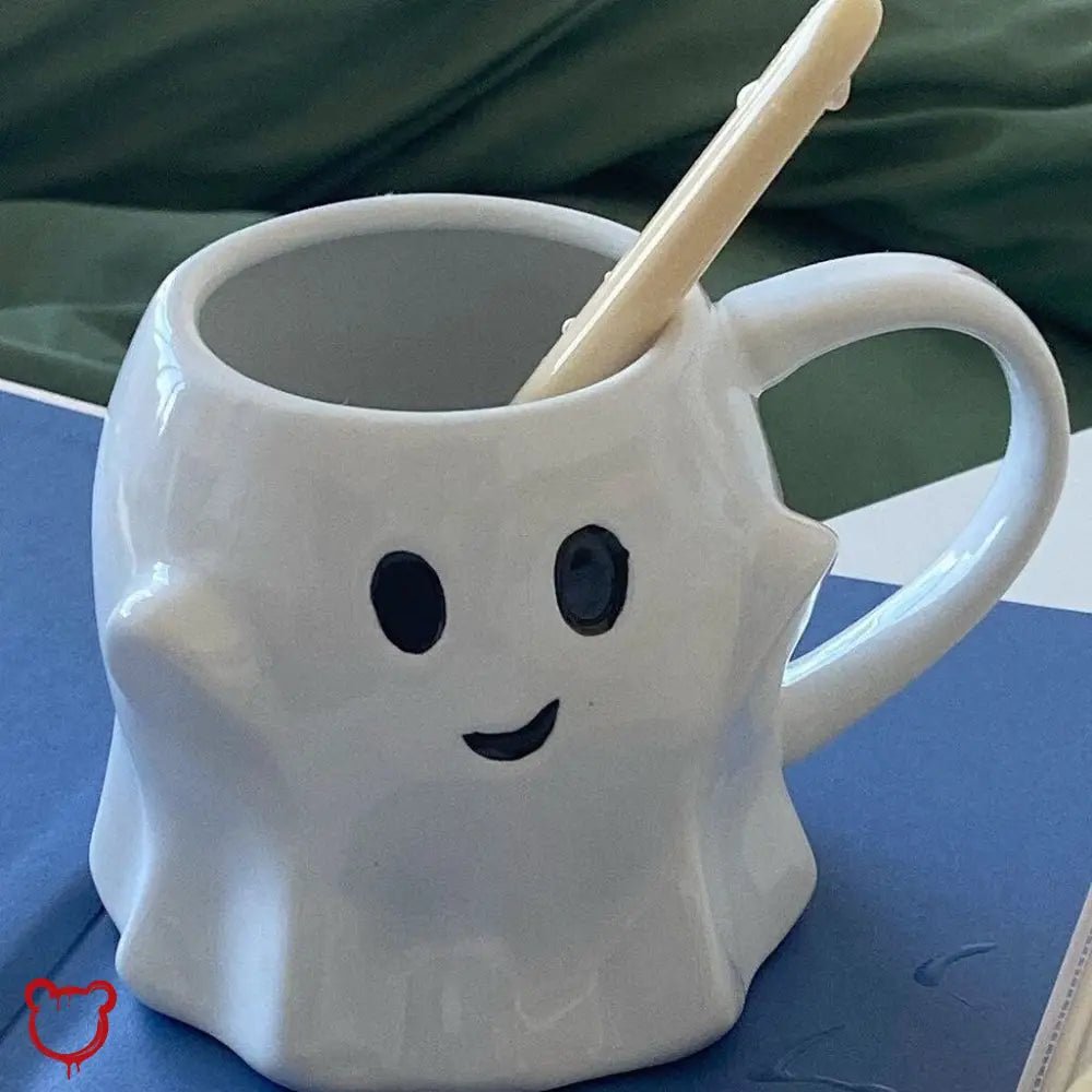Adorable Halloween Ghost Mug - The Cursed Closet