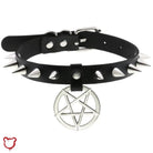 Alt Gothic Spike Choker - Darkest Depths - The Cursed Closet