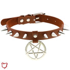 Alt Gothic Spike Choker - Darkest Depths - The Cursed Closet