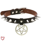 Alt Gothic Spike Choker - Darkest Depths - The Cursed Closet