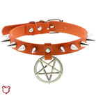 Alt Gothic Spike Choker - Darkest Depths - The Cursed Closet