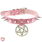 Alt Gothic Spike Choker - Darkest Depths - The Cursed Closet