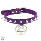 Alt Gothic Spike Choker - Darkest Depths - The Cursed Closet