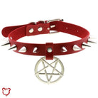 Alt Gothic Spike Choker - Darkest Depths - The Cursed Closet