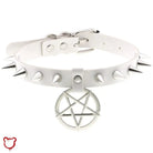 Alt Gothic Spike Choker - Darkest Depths - The Cursed Closet