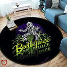 Anti - Slip Beetlejuice Horror Rug - The Cursed Closet