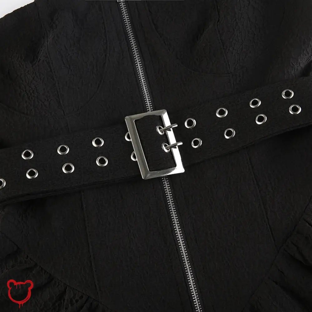 Apocalypse Strapless Belted Dress - The Cursed Closet