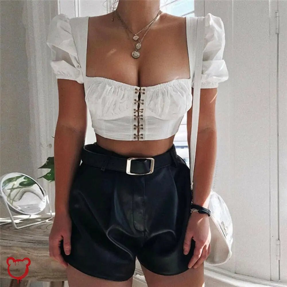 Black Alt Goth Candle Top' - The Cursed Closet