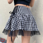 Black and White Grunge Skirt. - The Cursed Closet