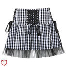 Black and White Grunge Skirt. - The Cursed Closet