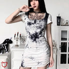 Black and White Storm Dress - The Cursed Closet