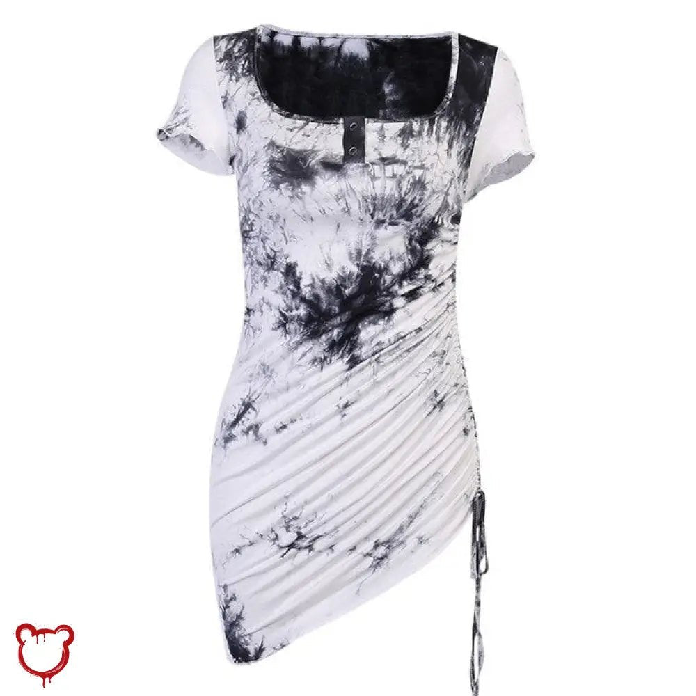 Black and White Storm Dress - The Cursed Closet