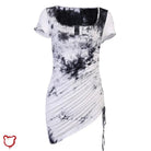 Black and White Storm Dress - The Cursed Closet