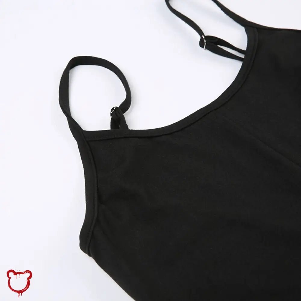 Black Backless Jumpsuit with Top - The Cursed Closet