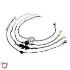 Black Bracelet Set - The Cursed Closet