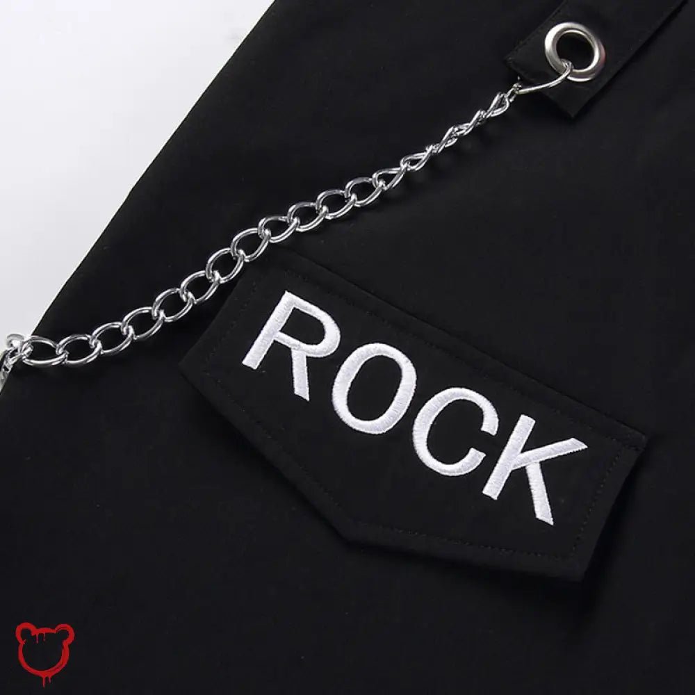 Black Cargo Pants - The Cursed Closet