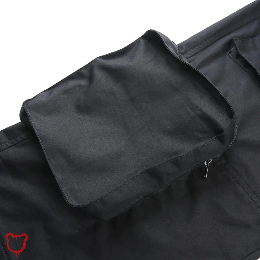 Black Cargo Pants - Take Control Clothing