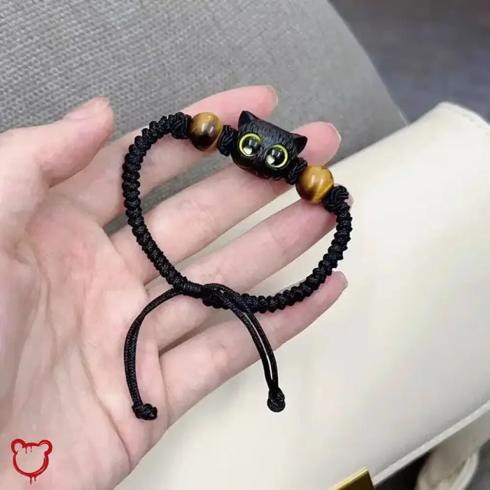 Black Cat Couple Bracelets - The Cursed Closet