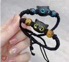 Black Cat Couple Bracelets - The Cursed Closet