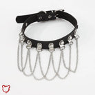 Black Chain Choker - The Cursed Closet