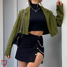 Black Chain Skirt - The Cursed Closet