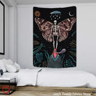 Black Death Moth Wall Art - The Cursed Closet