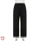 Black Denim Baggy Pants - The Cursed Closet