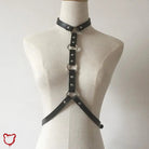 Black Domination Harness - The Cursed Closet