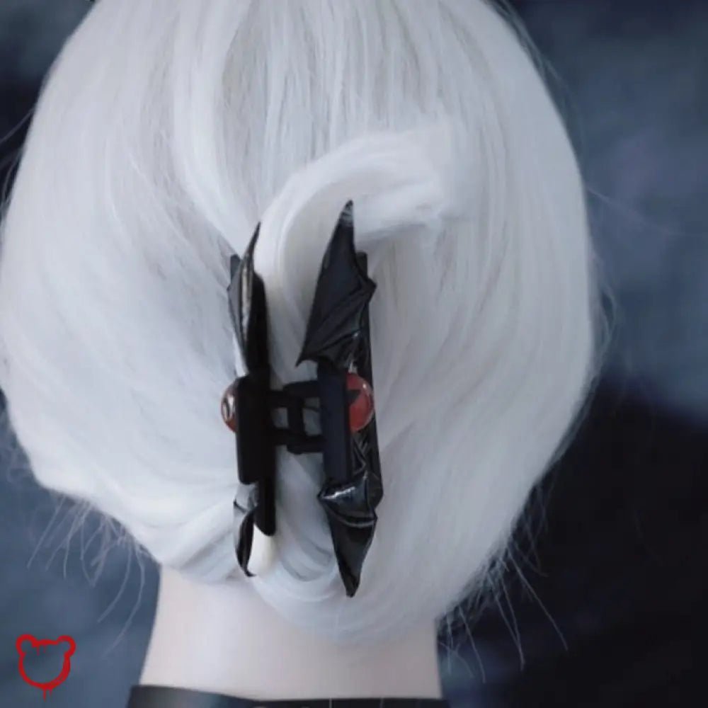 Black Evil Eye Hair Clip - The Cursed Closet