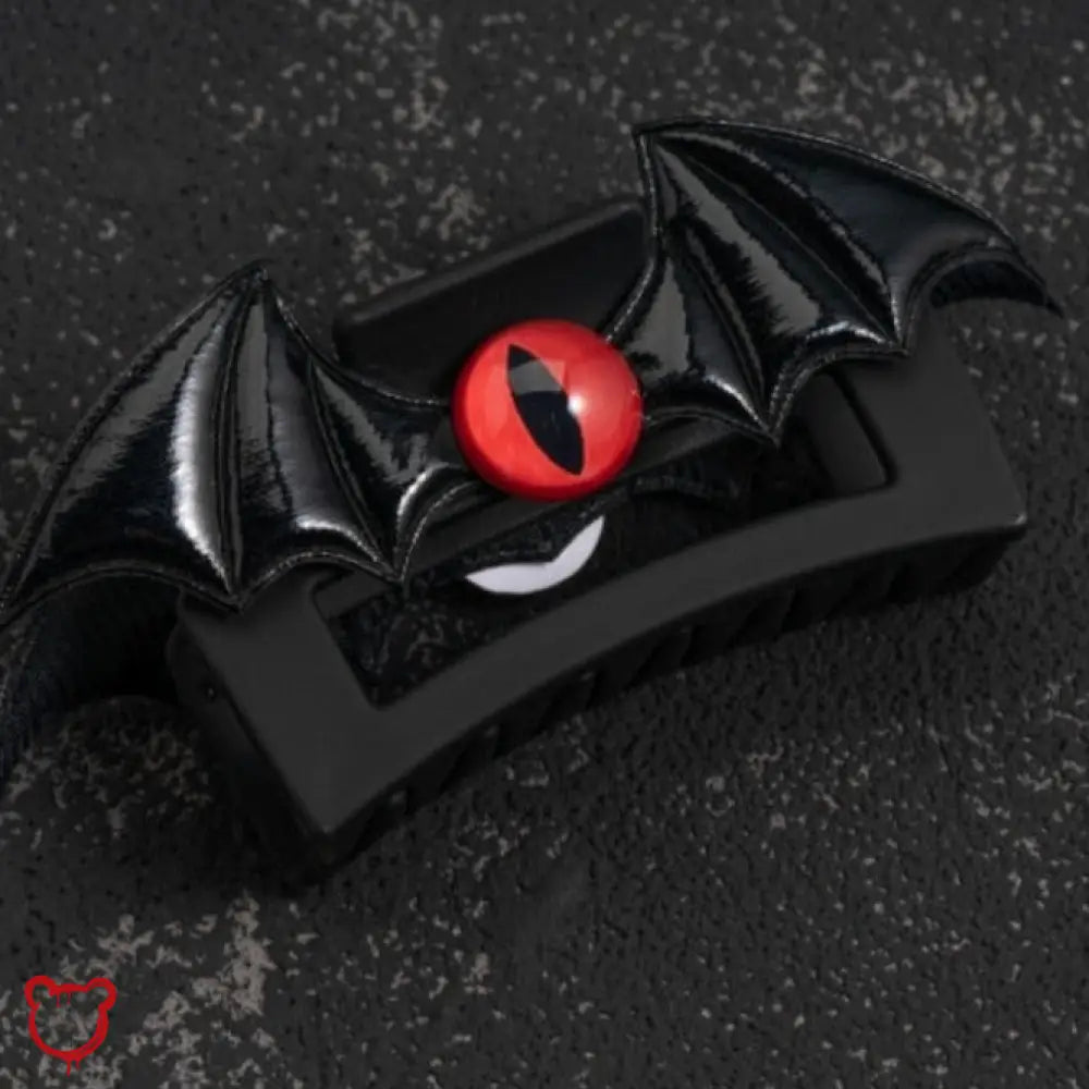 Black Evil Eye Hair Clip - The Cursed Closet