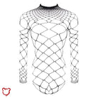Black Fishnet Top - Last Shot' - The Cursed Closet