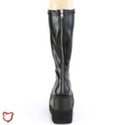 Black Goth Platform Boots' - The Cursed Closet