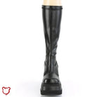 Black Goth Platform Boots' - The Cursed Closet